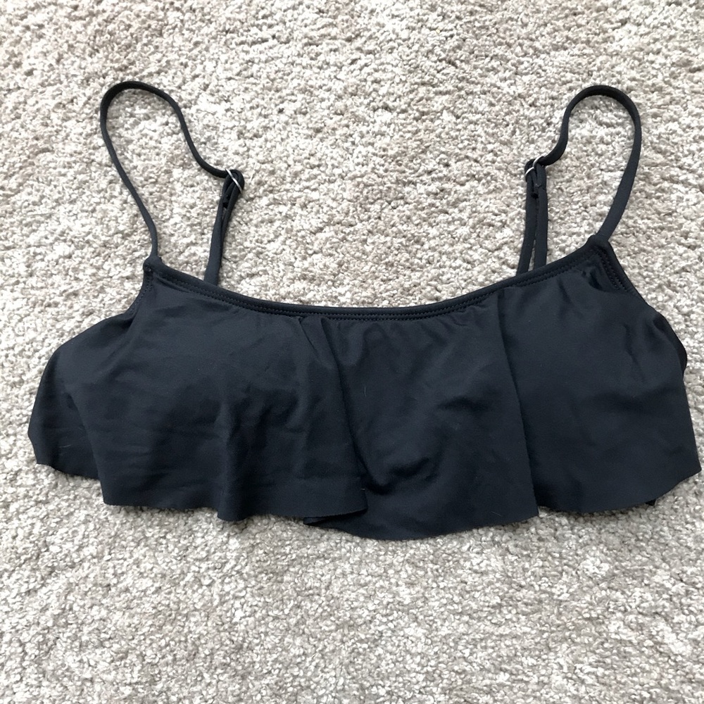 Black bikini top